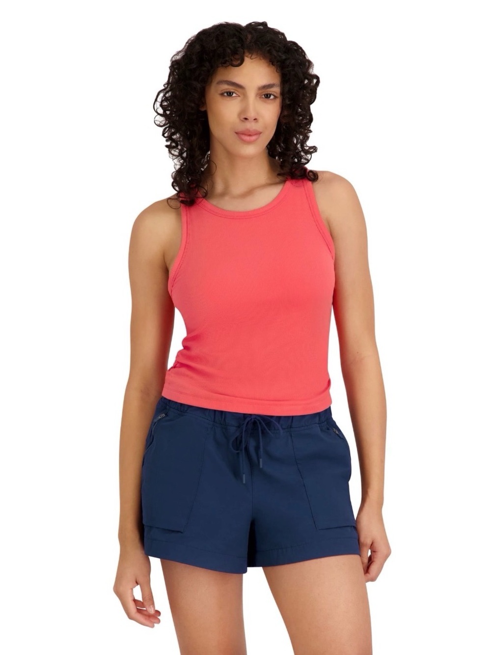 Outdoor Voices Racerback Ribbed Tank Top - Picture 2 of 3